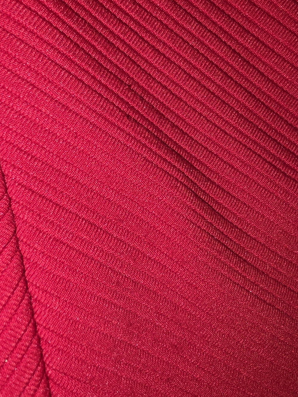 H&M Red Cap-Sleeve Midi Sheath Dress - Picture 4 of 8